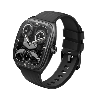 Momax 1-Wear Curvex SW5S Smart Watch Black - Front