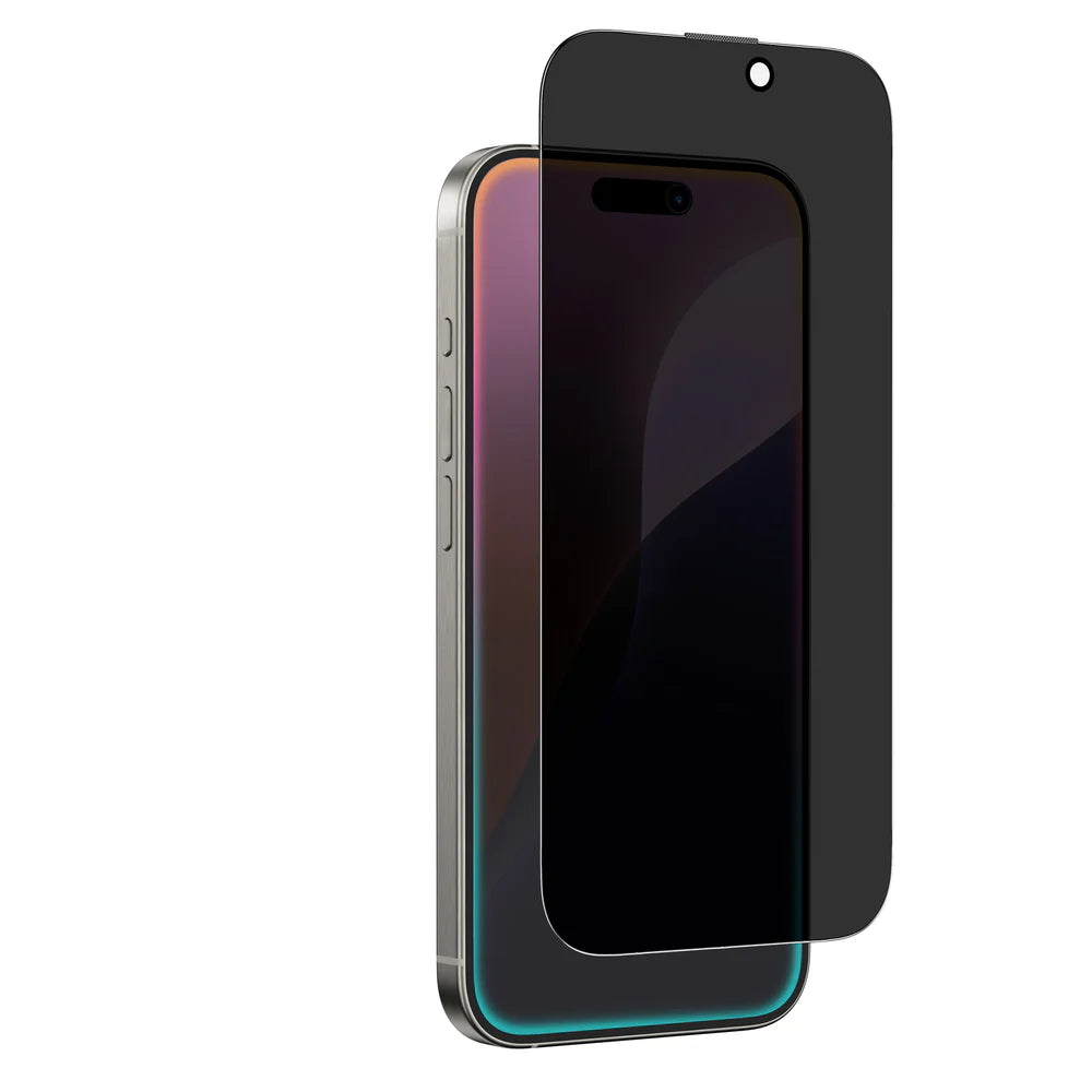 واقي شاشة اميزنك ثنك تايتان الزجاجي للخصوصية لهاتف ايفون 16 برو ماكس | AMAZINGTHING Titan Full Privacy Glass Screen Protector for iPhone 16 Pro Max