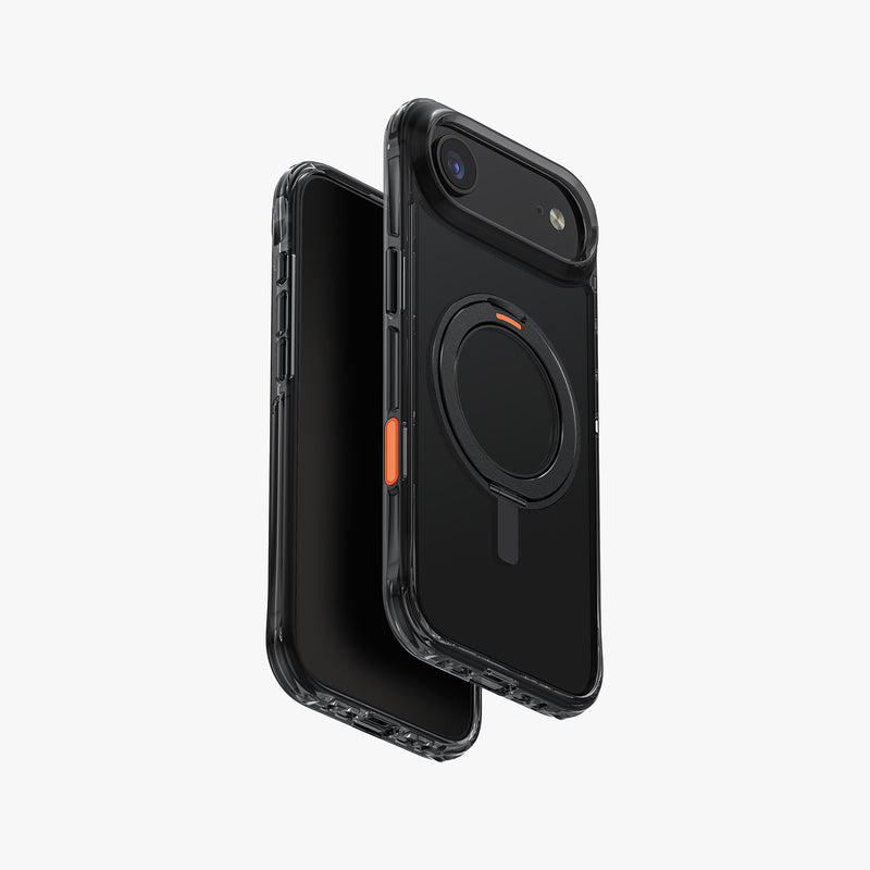 UNIQ Swivix rotating kickstand case for iPhone Air Carbon Black - main view