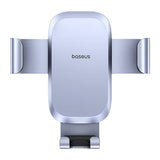 Baseus Metal Age Go Gravity Car Mount Air Outlet Grey | حامل سيارة بيسوس Metal Age Go جرافيتي للمكيف رمادي
