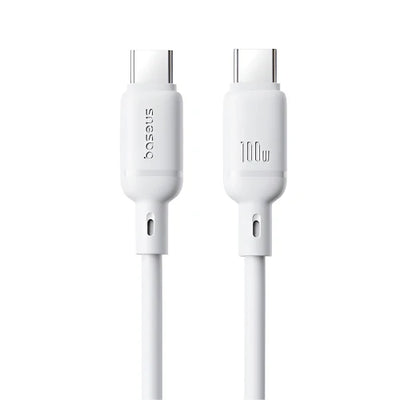 Baseus Silky Cable C-C 100W 2m - كابل بيسوس سيلكي شحن سريع