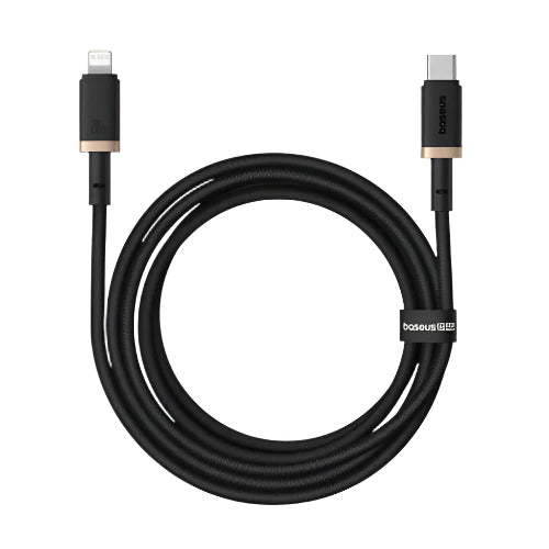 Baseus Dura Cable USB-C 60W 2m Gold+Black - كابل بيسوس دورا