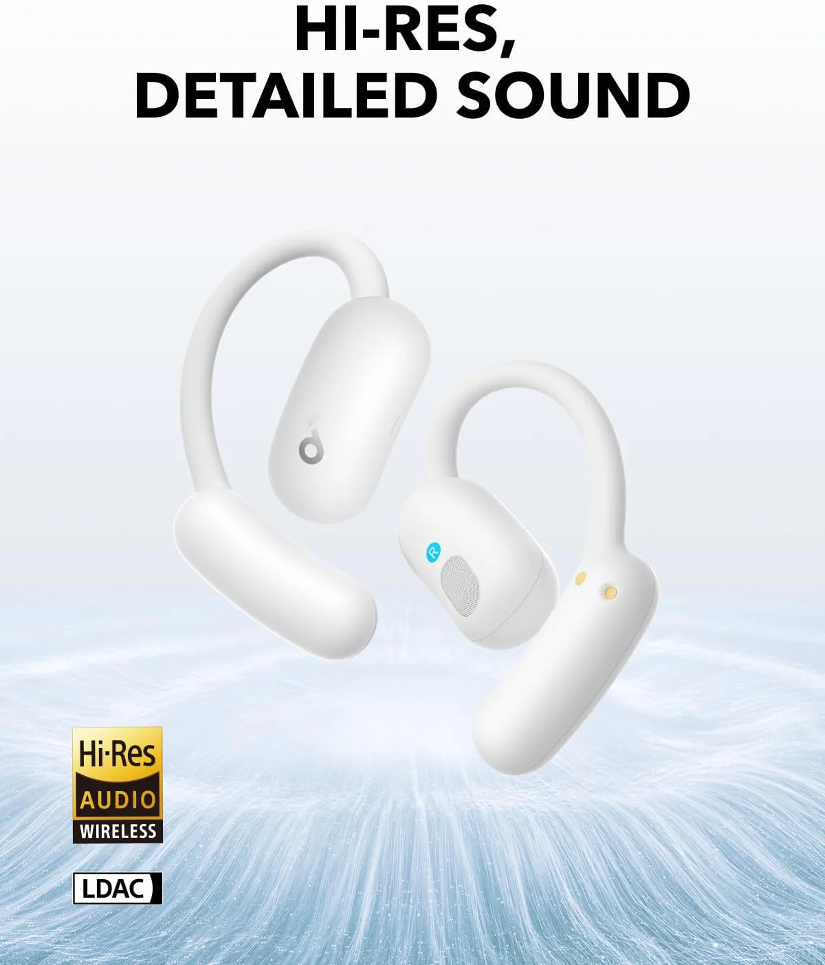 سماعة انكر ساوندكور ايروفيت 2 بتصميم مفتوح قابلة للتعديل | Anker Soundcore AeroFit 2 Adjustable Open-Ear Wireless Earbuds