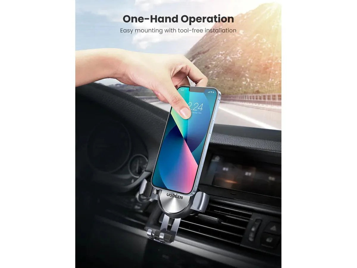 حامل هاتف للسيارة Ugreen Gravity لفتحات التهوية - UGREEN Gravity Air Vent Mount Car Phone Holder Stand