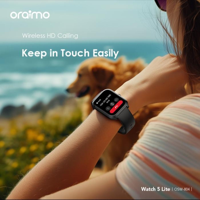 ساعة أورايمو Watch 5 Lite الذكية | Oraimo Smart Watch 5 Lite