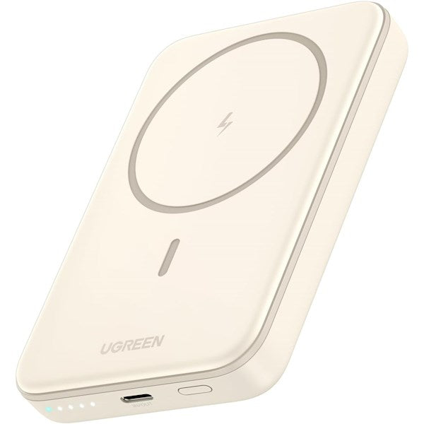 UGREEN 10000mAh Mini Magnetic Wireless 20W Power Bank | باور بانك يوجرين 10000 مللي أمبير مغناطيسي لاسلكي 20 واط