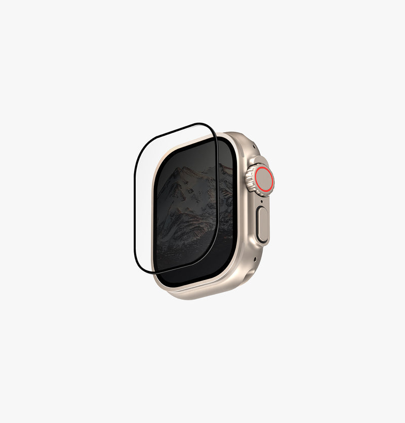 UNIQ Optix Vivid 9H tempered glass screen protector for Apple Watch Ultra 49mm