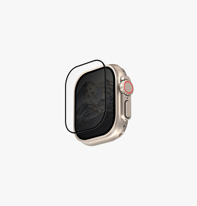 UNIQ Optix Vivid 9H tempered glass screen protector for Apple Watch Ultra 49mm