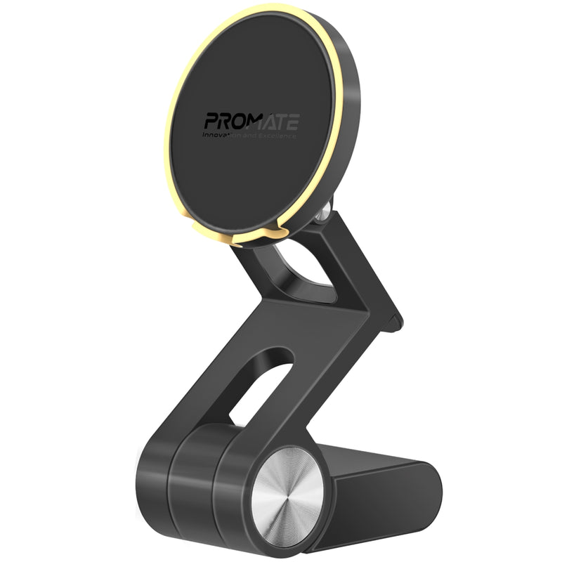 Promate VersaMount Black MagSafe extendable camera mount and foldable stand - main view