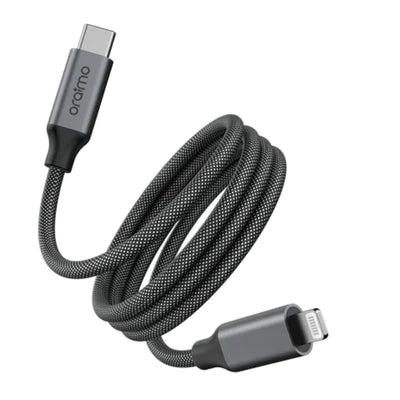 كيبل أورايمو مغناطيسي تايب سي الى لايتننغ بقدرة شحن 20 واط | Oraimo 20W Type-C to Lightning Magnetic Cable