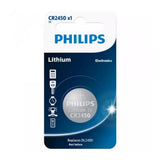Philips Lithium Coin Battery CR2450 3V Long-Lasting - CR2450P1L | بطارية فيليبس ليثيوم 3 فولت CR2450