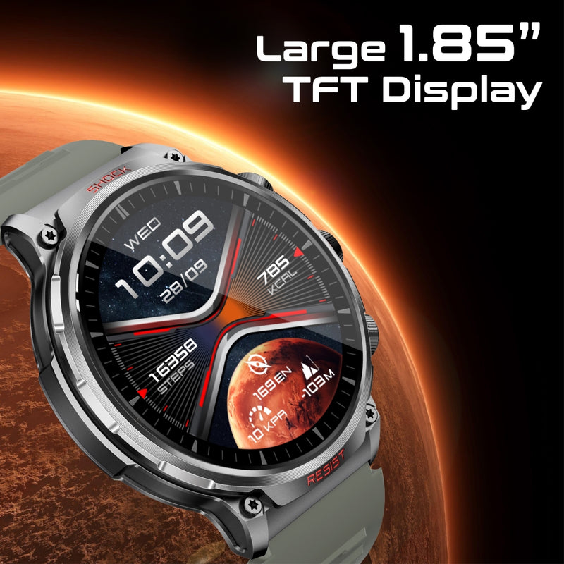 Promate XWatch-R20 Fitness Smartwatch 1.85 inch 710mAh Midnight Green-Lifestyle
