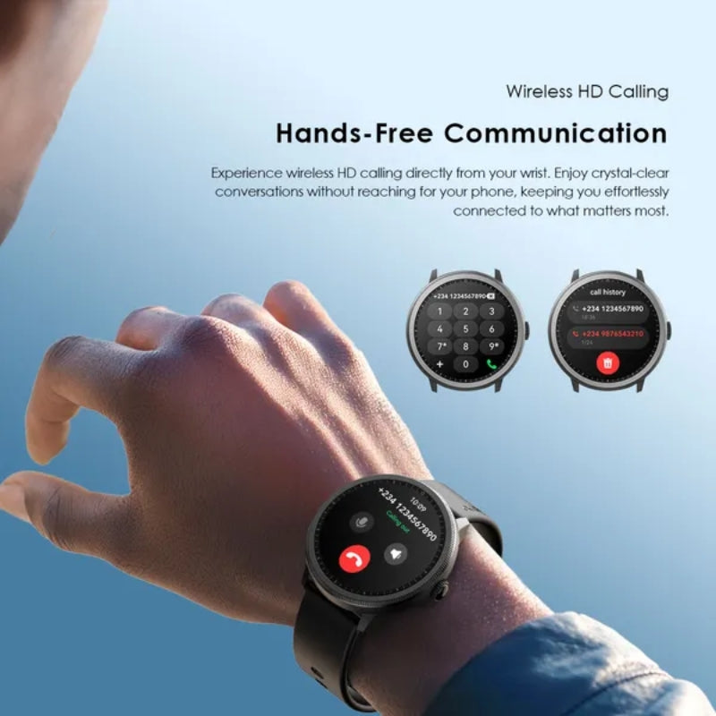 ساعة اورايمو OSW-820 الذكية - اسود | Oraimo Smart watch OSW-820 - Black