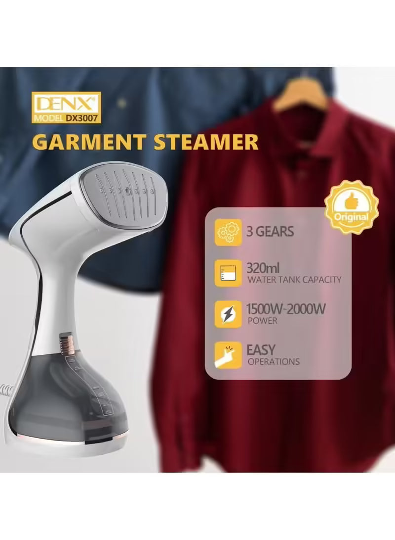 DENX Handheld Garment Steamer 1500W DX3007 | جهاز بخار يدوي للملابس دينكس
