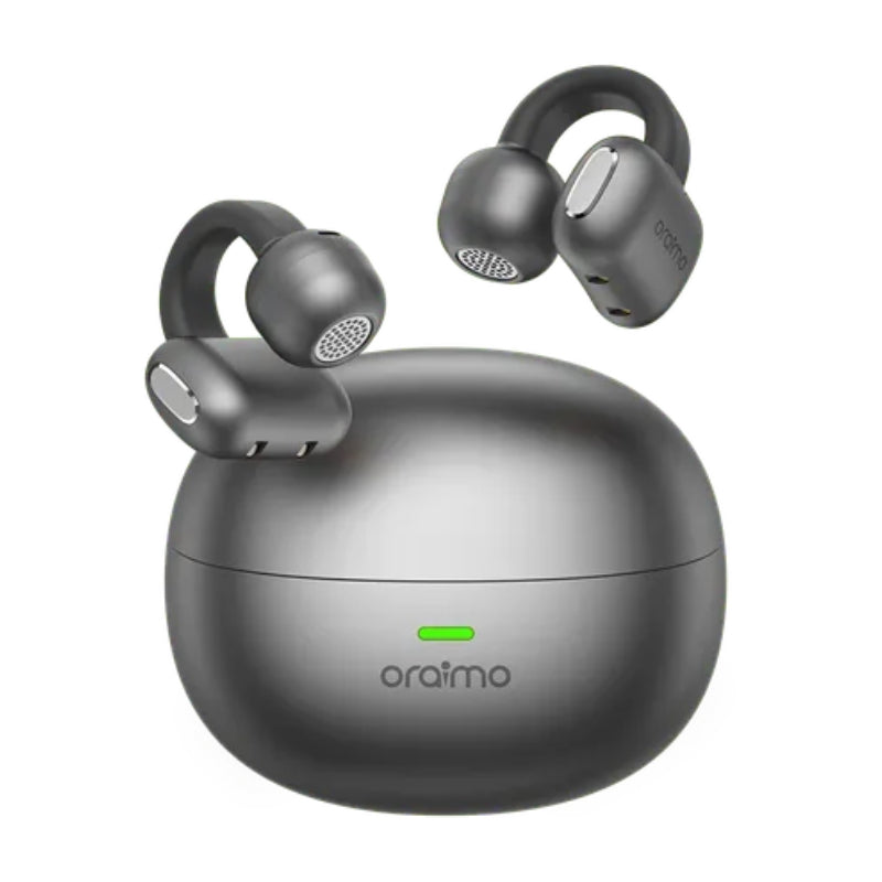سماعات أورايمو اللاسلكية مفتوحة الاذن - رمادي | Oraimo TWS Earphone OPN-372N - Graphite Grey