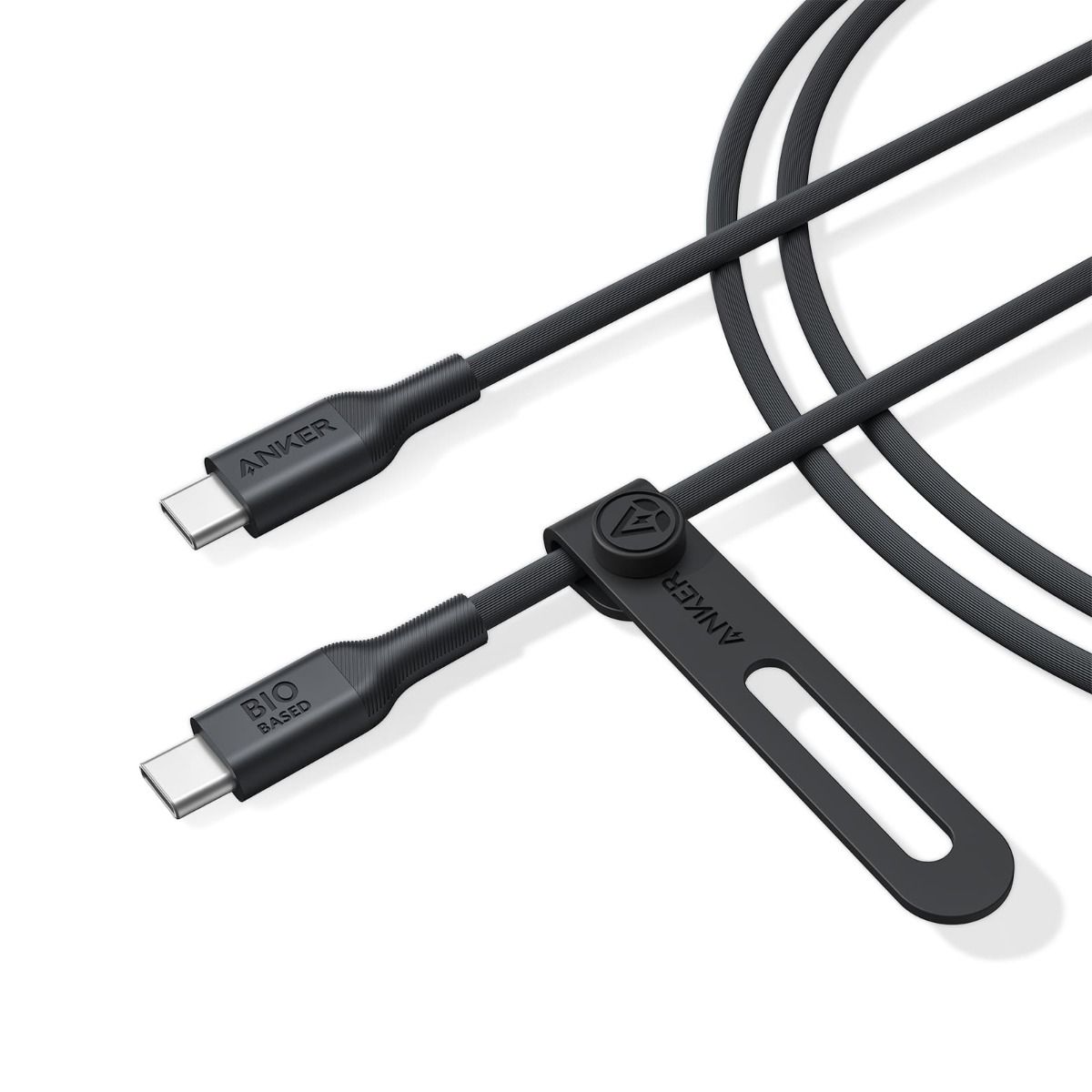 كيبل أنكر 544 تايب سي الى تايب سي بقدرة شحن 140 واط وطول 1.8 متر | Anker 544 USB-C to USB-C Cable 140W Bio-Based (1.8m/6ft)