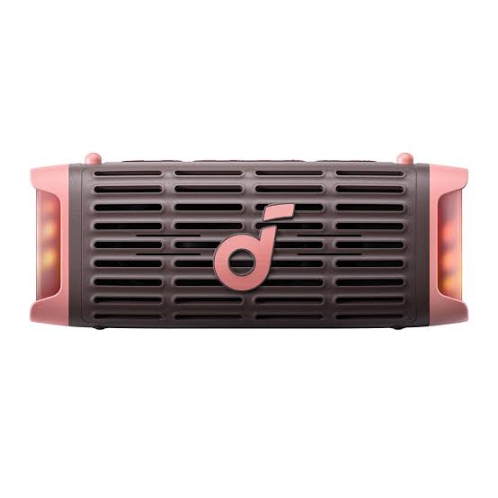مكبر صوت ساوندكور Boom 3i بقوة 50W - وردي وأبيض | Soundcore Boom 3i 50W Speaker - Pink & White