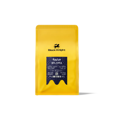 قهوة الفارس الأسود - ميلورا وزن 250 غرام | Black Knight - Melora - Costa Rica 250g