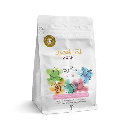قهوة أقاهي - كرم وزن 250 غرام | Aqahi - Karam - Colombia 250g