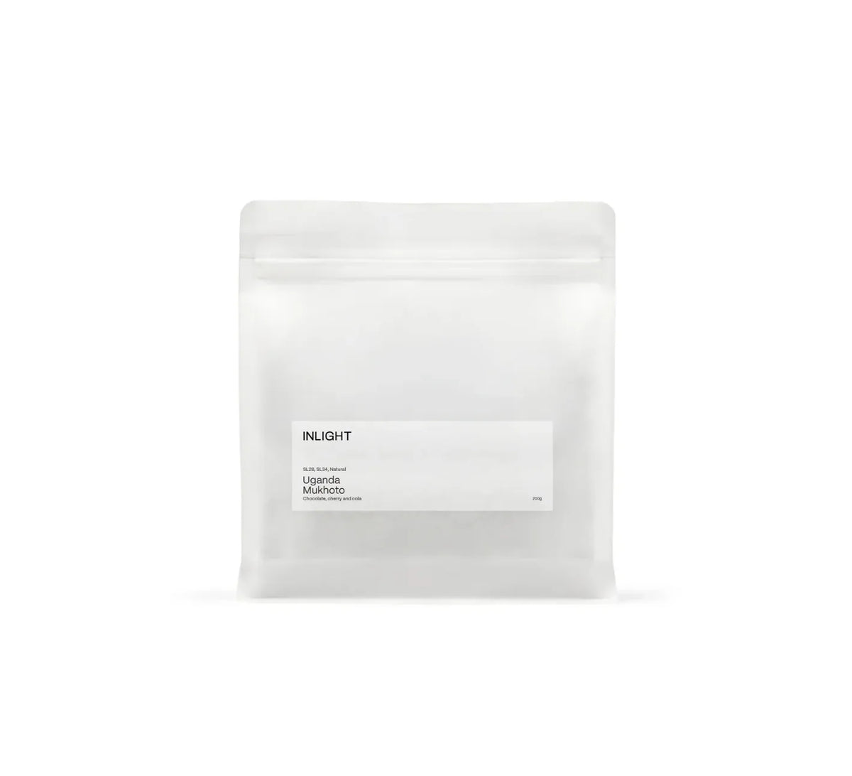 قهوة انلايت - موكوتو وزن 200 غرام | Inlight - Mukutu - Uganda 200g