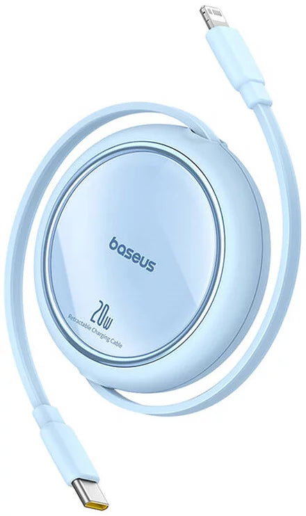 Baseus Free2Pull Retractable Cable C→iP 20W 1m | كابل بيسوس قابل للسحب C إلى آيفون 20 واط 1 متر