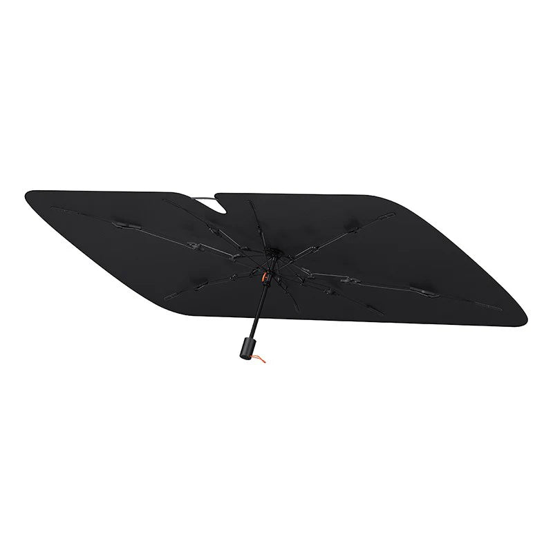 Baseus CoolRide Windshield Sunshade Umbrella Black - واقي شمس زجاج أمامي بيسوس كول رايد مظلة أسود
