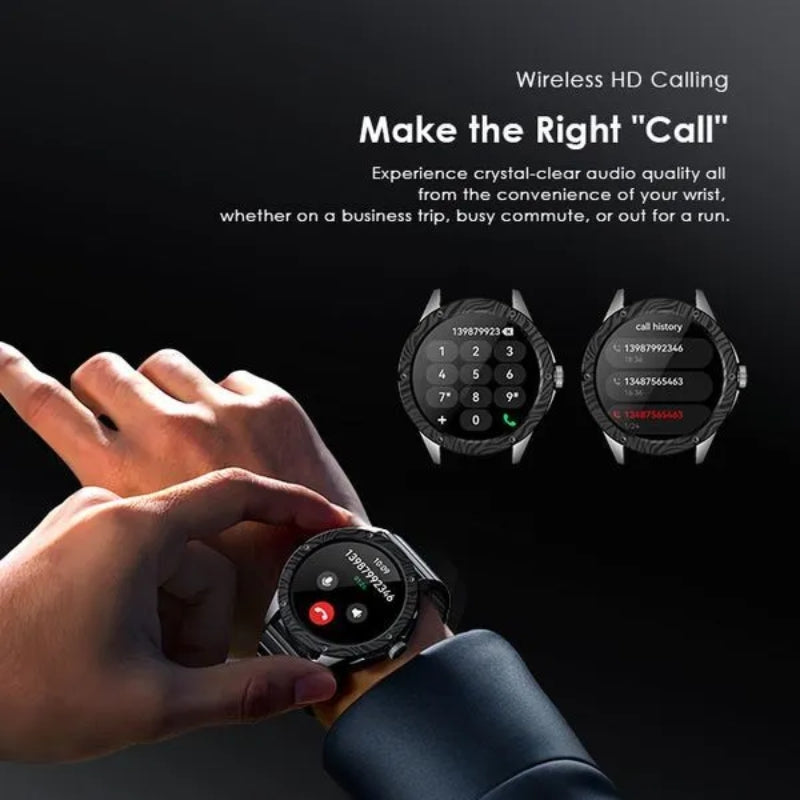 ساعة اورايمو OSW-850H الذكية - اسود | Oraimo Smart watch OSW-850H - Black