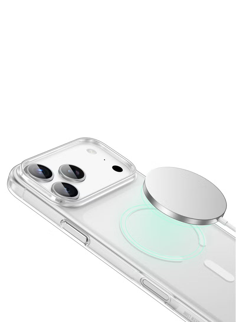 Green Lion MagSafe Delgado For iPhone 17 Pro - Clear | حافظة ماج سيف ديلجادو لآيفون 17 برو - شفافة