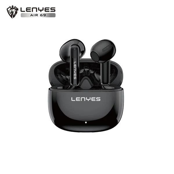 سماعات Lenyes Air 69 اللاسلكية بإلغاء ضوضاء ANC ومايك مزدوج وبطارية 20 ساعة | Lenyes Air 69 Wireless Earbuds ANC Dual Mic 20H Battery