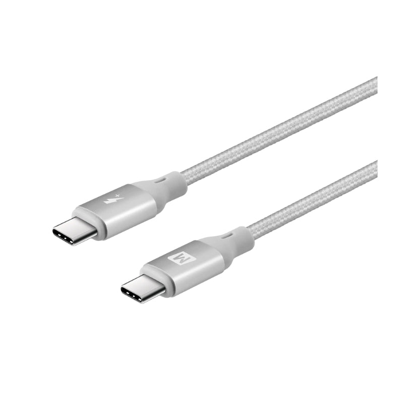كيبل موماكس جو لينك تايب سي الى تايب سي بقدرة شحن 100 واط و طول 1.2 متر | Momax GoLink USB-C to USB-C PD 100W Braided Cable (1.2M)