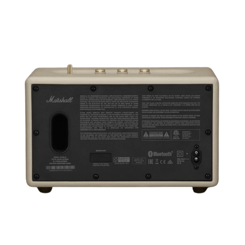 Axaftvana Bluetoothê ya Marshall Acton III - Dengê bihêz di sêwirana klasîk de