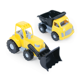 دولو طقم شاحنة وجرافة جامبو 6144 | Dolu Jumbo Truck & Loader Set