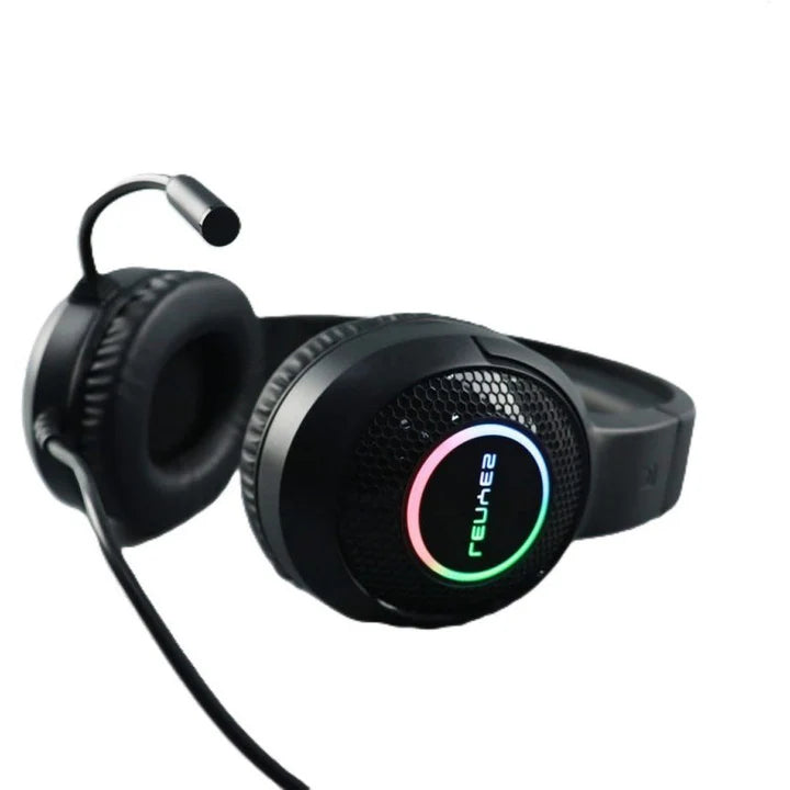 سماعة الألعاب السلكية Lenyes GH57 فوق الأذن مع مايكروفون محرك 50مم | Lenyes GH57 Wired Gaming Headset Over-Ear 50mm Driver Omnidirectional Mic