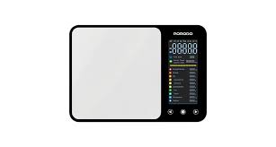 ميزان مطبخ بورودو Lifestyle Kalio الذكي مع شريط قياس وحاسبة تغذية - فضي | Porodo Lifestyle Kalio Smart Food Kitchen Scale Measuring Tape Nutritional Calculator Silver