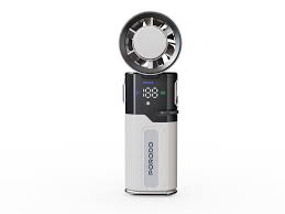 مروحة بورودو Lifestyle يدوية صغيرة قابلة للشحن 1200mAh - أبيض | Porodo Lifestyle Mini Fan 1200mAh White