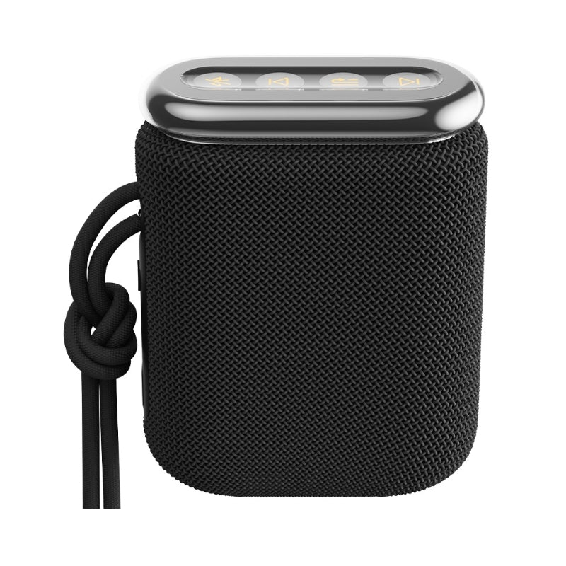Monster Atomic Pebble Portable Bluetooth Speaker 15W Black | سماعة مونستر أتوميك بيبل المحمولة 15 واط أسود