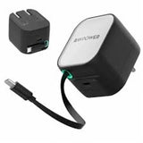 شاحن جداري 45 واط مع كيبل USB-C قابل للسحب من راف باور RP-PC1101 | RAVPower RP-PC1101 45W Wall Charger with Retractable USB-C Cable