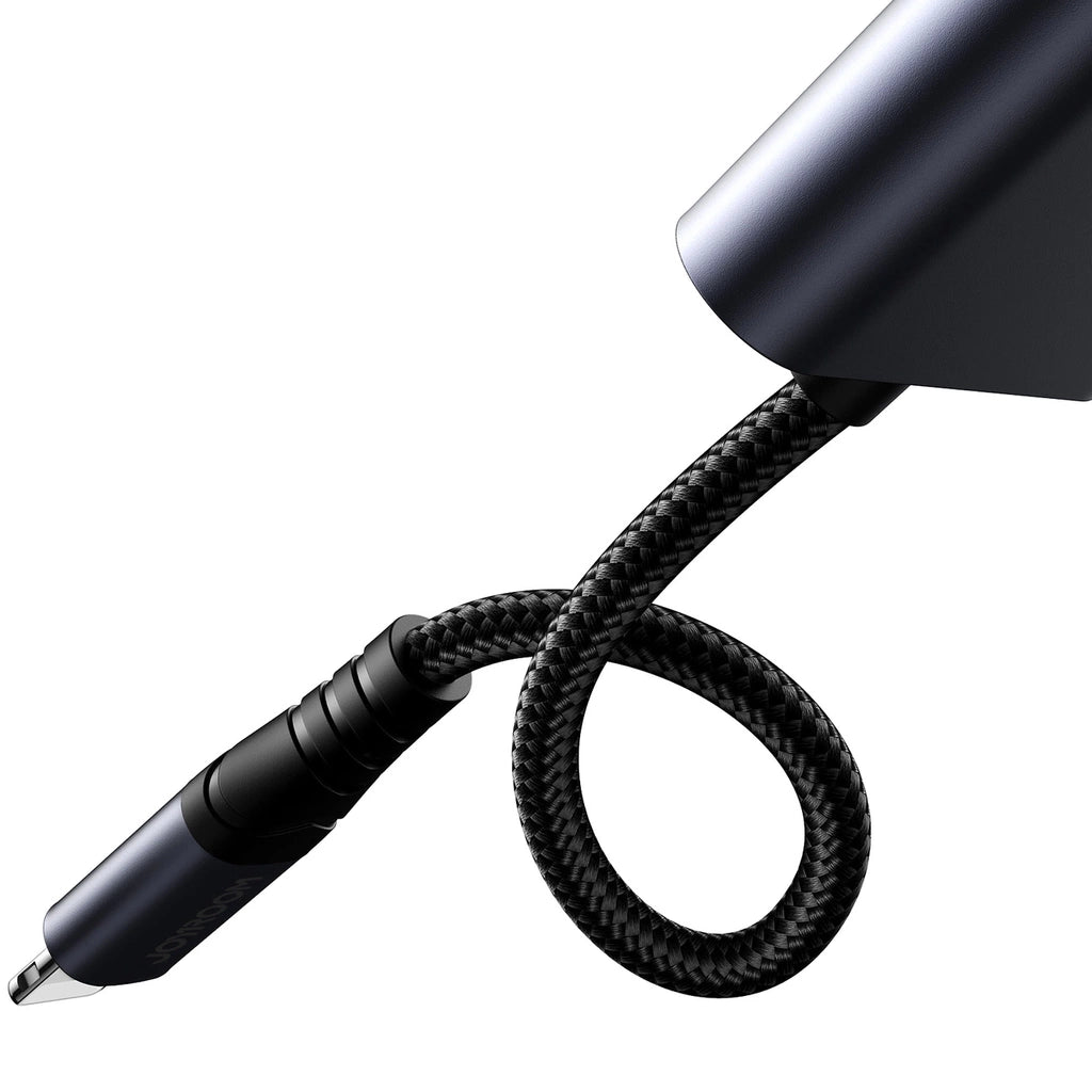 Adaptora Joyroom 2-di-1 Lightning bo Dual Lightning Port (Şarjkirin + Deng) | JOYROOM SY-L02