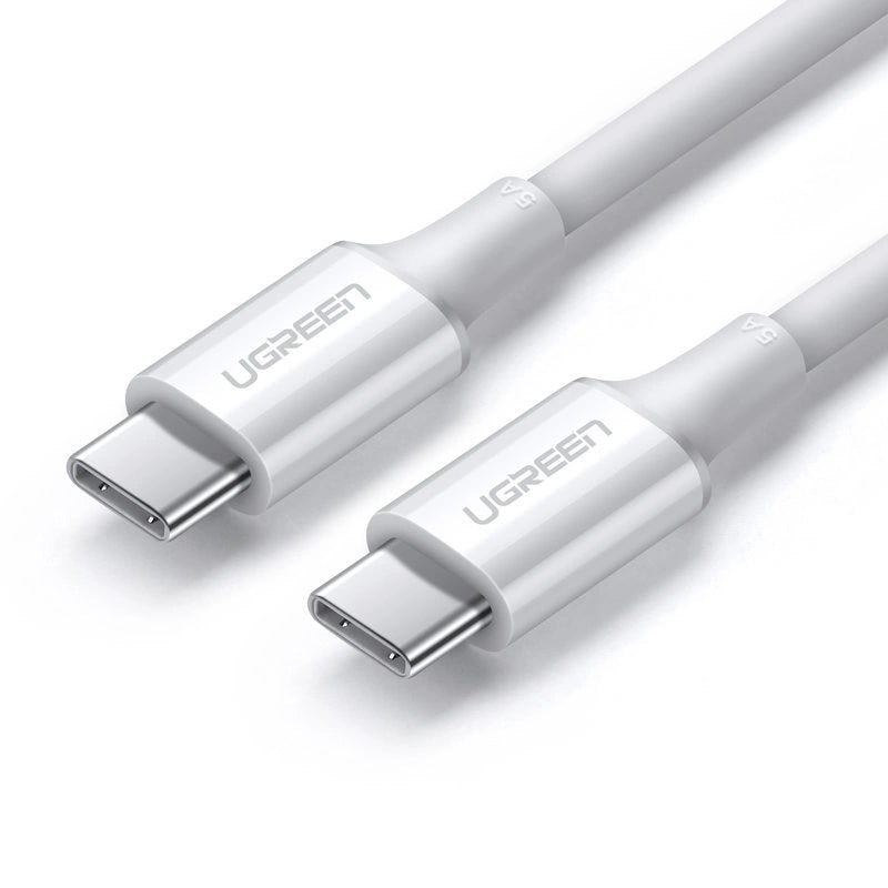 UGREEN USB-C to USB-C PD Fast Charging Cable 100W 2M For Laptops & Phones - كابل شحن يوجرين USB-C إلى USB-C 100 واط 2 متر للابتوب والهواتف