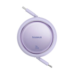 Baseus Free2Pull Retractable Cable C→iP 20W 1m | كابل بيسوس قابل للسحب C إلى آيفون 20 واط 1 متر