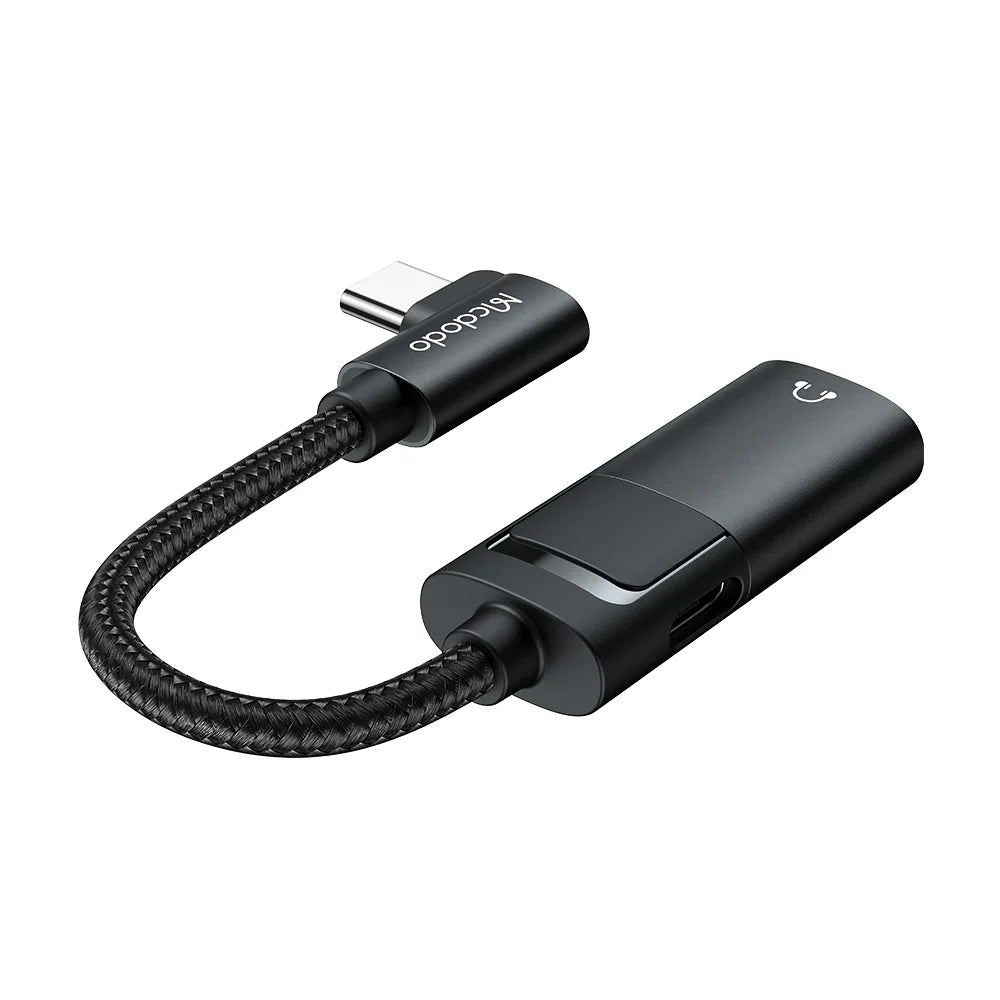 Kabloya USB Type-C bo USB Type-C ya Mcdodo 27W bi Porta AUX