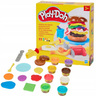 بلاي دو طقم البرغر والبطاطا | Play-Doh Kitchen Creations Burger and Fries