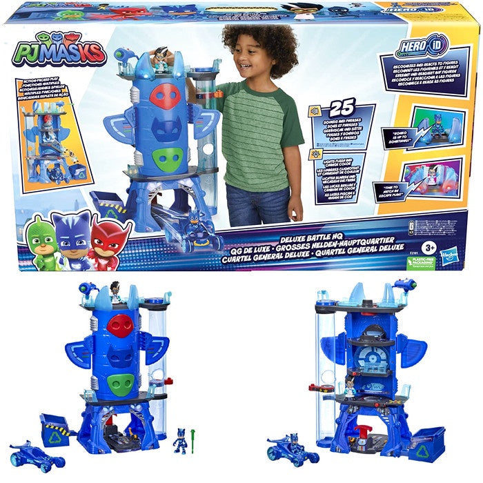 بي جي ماسكس مقر المعركة ديلوكس | PJ Masks Deluxe Battle HQ Playset