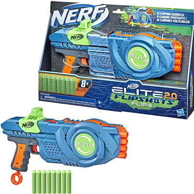 نيرف إليت 2.0 فليب شوتس فليب-8 | Nerf Elite 2.0 Flipshots Flip-8 Blaster