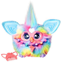 Hasbro Furby Tie Dye Interactive Plush view 1