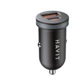 شاحن سيارة هافيت CC2043 بمنفذي USB-C وUSB-A | HAVIT CC2043 Car Charger