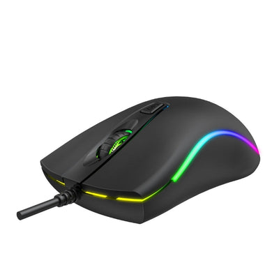 ماوس ألعاب هافيت MS72 الأسود بدقة 4800DPI | HAVIT MS72-BLACK Gaming Mouse
