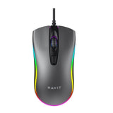 ماوس هافيت MS72 أوكري ورمادي | HAVIT MS72-OCHRE Gaming Mouse