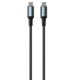 كيبل هافيت CB6310 تايب سي الى تايب سي بقدرة شحن 60 واط وبطول 1 متر | Havit CB6310 1.0m Cable Type-C to Type-C PD 60W Fast Charge