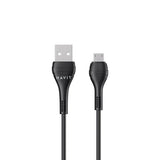 كيبل هافيت CB6159 يو اس بي اي الى مايكرو بطول 1 متر | Havit CB6159 Micro Charging Cable 1m Black
